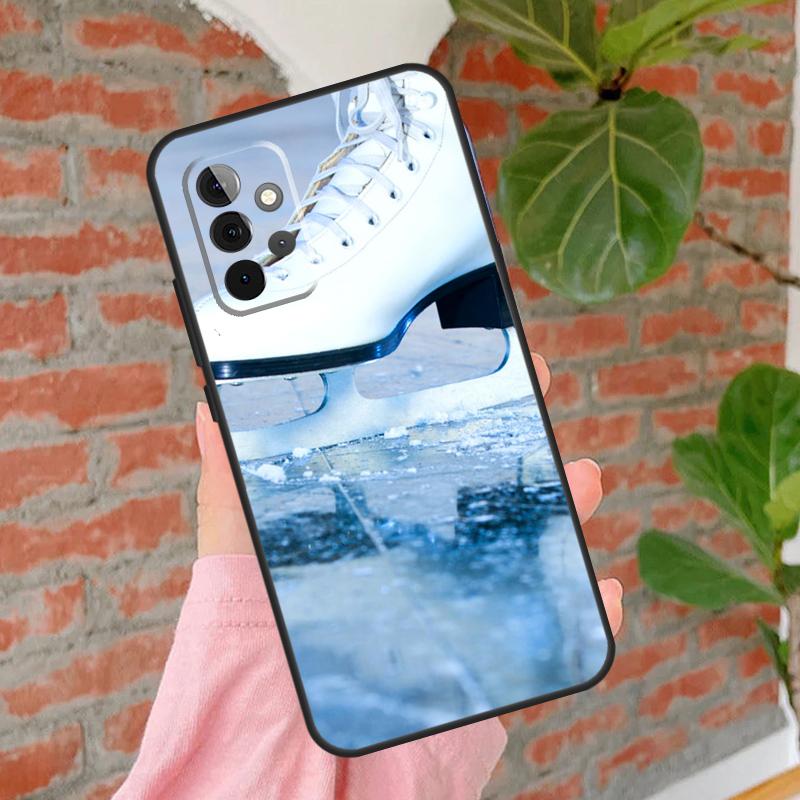 Pretty Figure Skating Dance Case For Samsung Galaxy A55 A35 A25 A15 A53 A33 A13 A51 A71 A12 A32 A52 A14 A34 A54 Cover