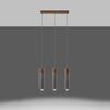 Zane 3 hanging lamp, gray