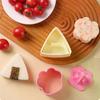 Onigiri Mould Japanese Sushi Lunch Bento Rice Mold Non Stick Rice Mould For Kid Portable Rice Ball Maker Kitchen Gadgets
