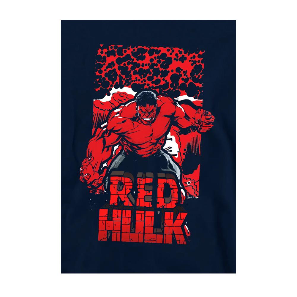 Captain America: Brave New World Childrens/Kids Red Hulk Comic Pull Over Hoodie