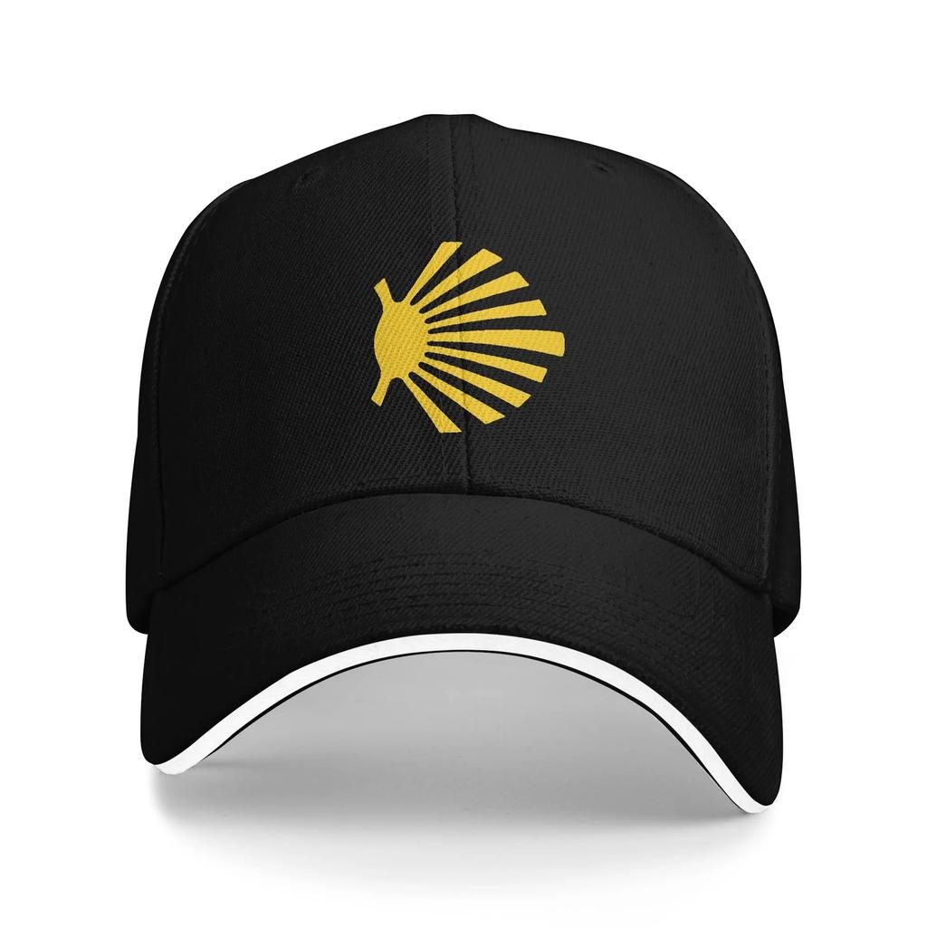 Summer Camino de Santiago Symbol Baseball Cap Hiking Fishing Fashion Design Sun Trucker Hat Female Male Snapback Cap