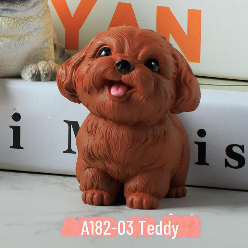 

Милые фигурки собак — креативный декор стола в виде щенка и подарки для студентов Mini Figurines Series