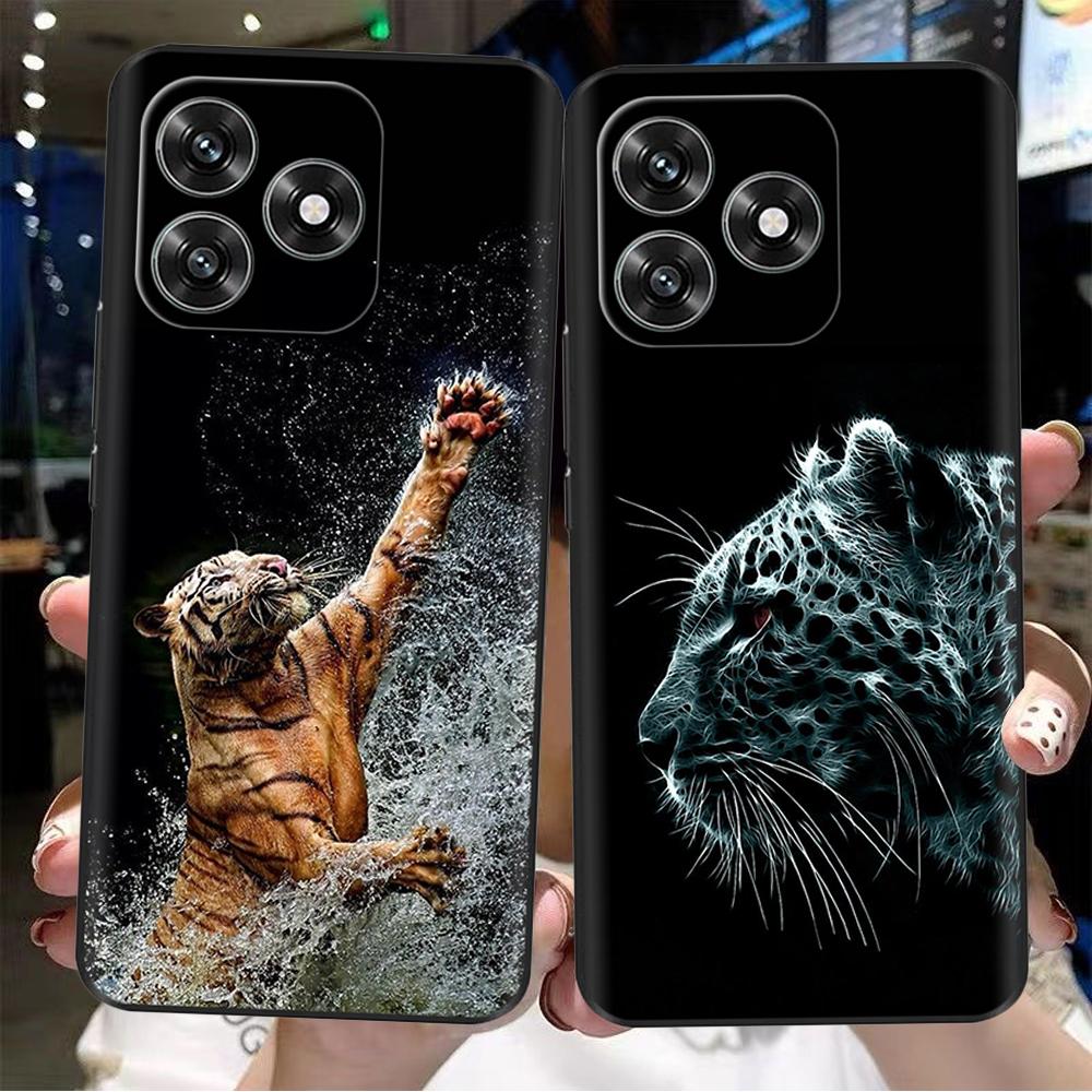For Honor X5c Plus Case Sweet Love Flower Soft Silicone TPU Cover For Honor X5c HonorX5c Plus Phone Case Protective Shell Funda