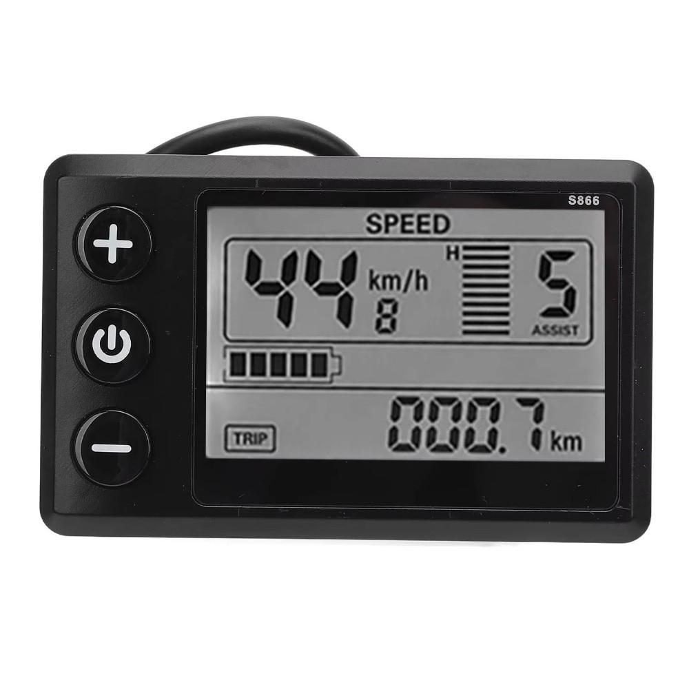 Großer Bildschirm Elektrisches Fahrrad Bedienfeld Elektrisches Fahrrad LCD Display Elektrofahrrad