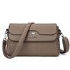 Luxus Design Damenhandtaschen Neue Hochwertige Leder Umhängetasche Für Frauen Weiblich Retro Und Minimalistisch Crossbody Taschen Geldbörse