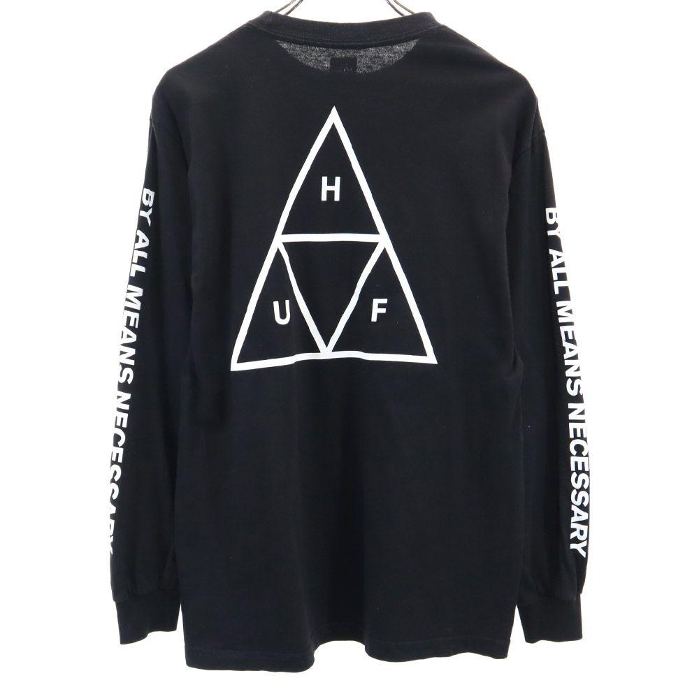 HUF Langarm T-Shirt M schwarz Ron T Herren Gebraucht