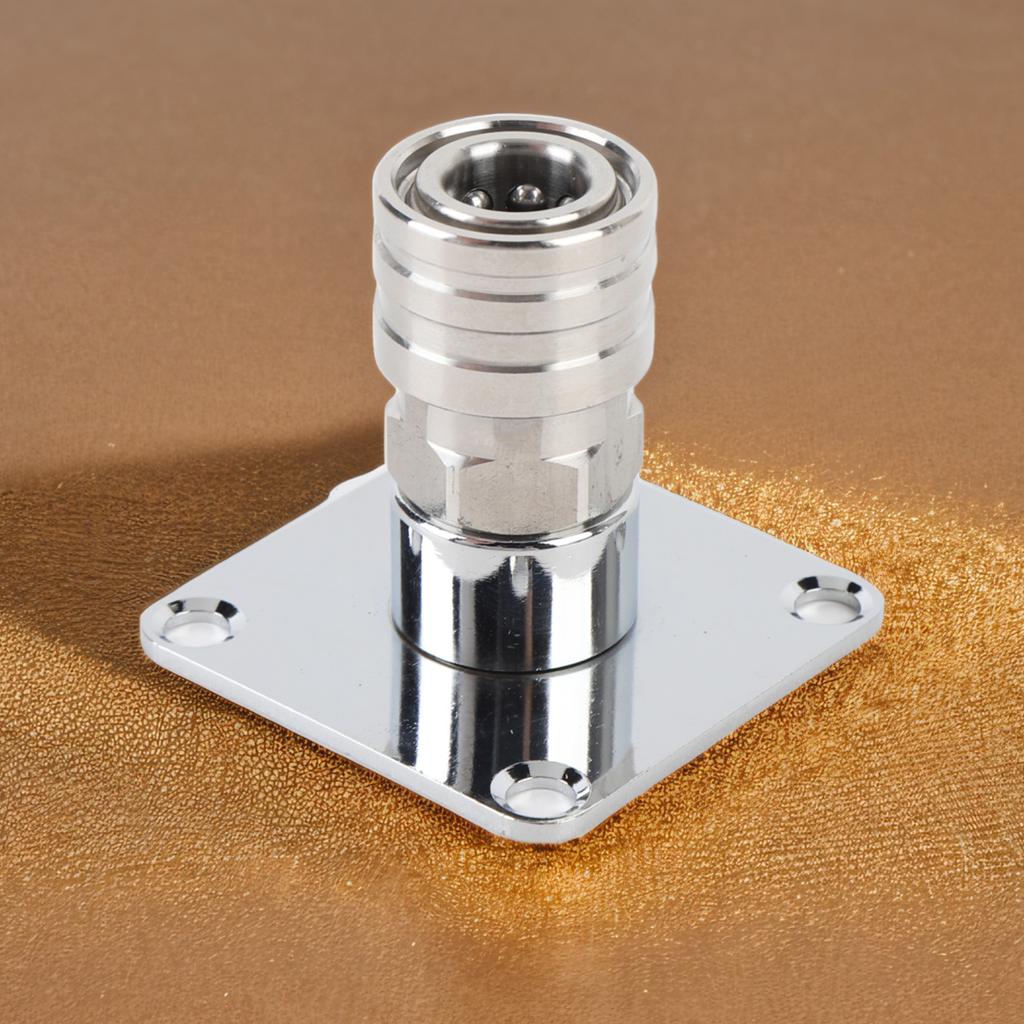 Schaum Hochdruckreiniger Halter Aluminiumlegierung Platzsparend Einfache Lagerung 1/4 Zoll Schnellanschluss Wandhalterung Schaumkanone Organizer Gestell