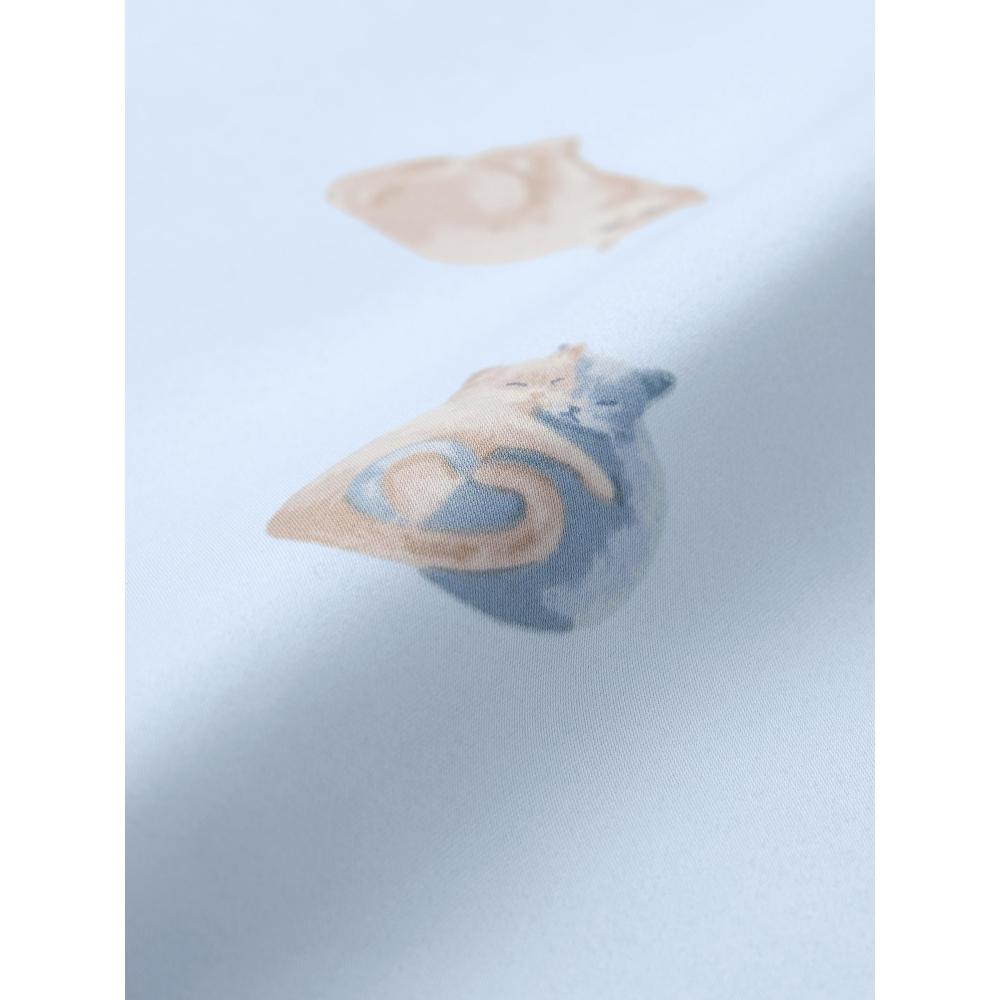 GU by Uniqlo Satin Pajamas  Long Sleeves   Long Pants   Cat 