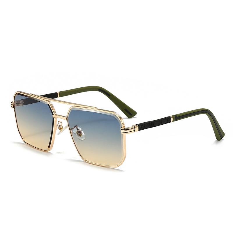 New Rimless Men's and Women's Sunglasses, Fashionable Sunglasses, Square Frame Glasses, Driving Travel Glasses