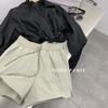 Quick-drying Sports Shorts Women's Summer Small Size Plus Size Loose Elastic High-waisted A-line Slim Casual Pants