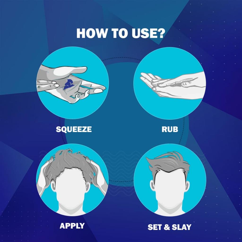 Set Wet Styling Hair Gel for Men Casually Cool Medium Hold High Shine 100gm Pack of 2