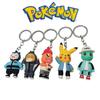 High Quality Rubber Pokemon Keyring Featuring Pikachu Charmander And More