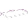 VidaXL Table Top 90x40x2.5 Cm Live Edge Solid Mango Wood, Wood Table Top, Side Table Top, 370707