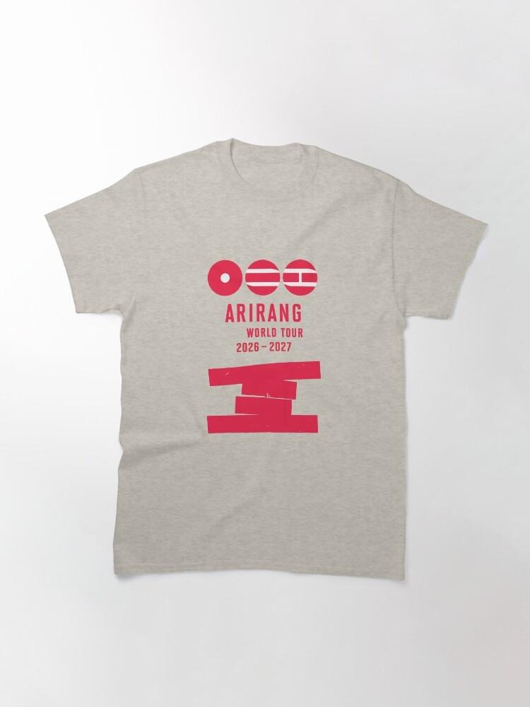 

ARIRANG 20262027 World Tour Tshirt 2026 Summer Mens Womens Luxury Fashion Pure Cotton Oversized Tshirt Street Wear Y2K 4XL