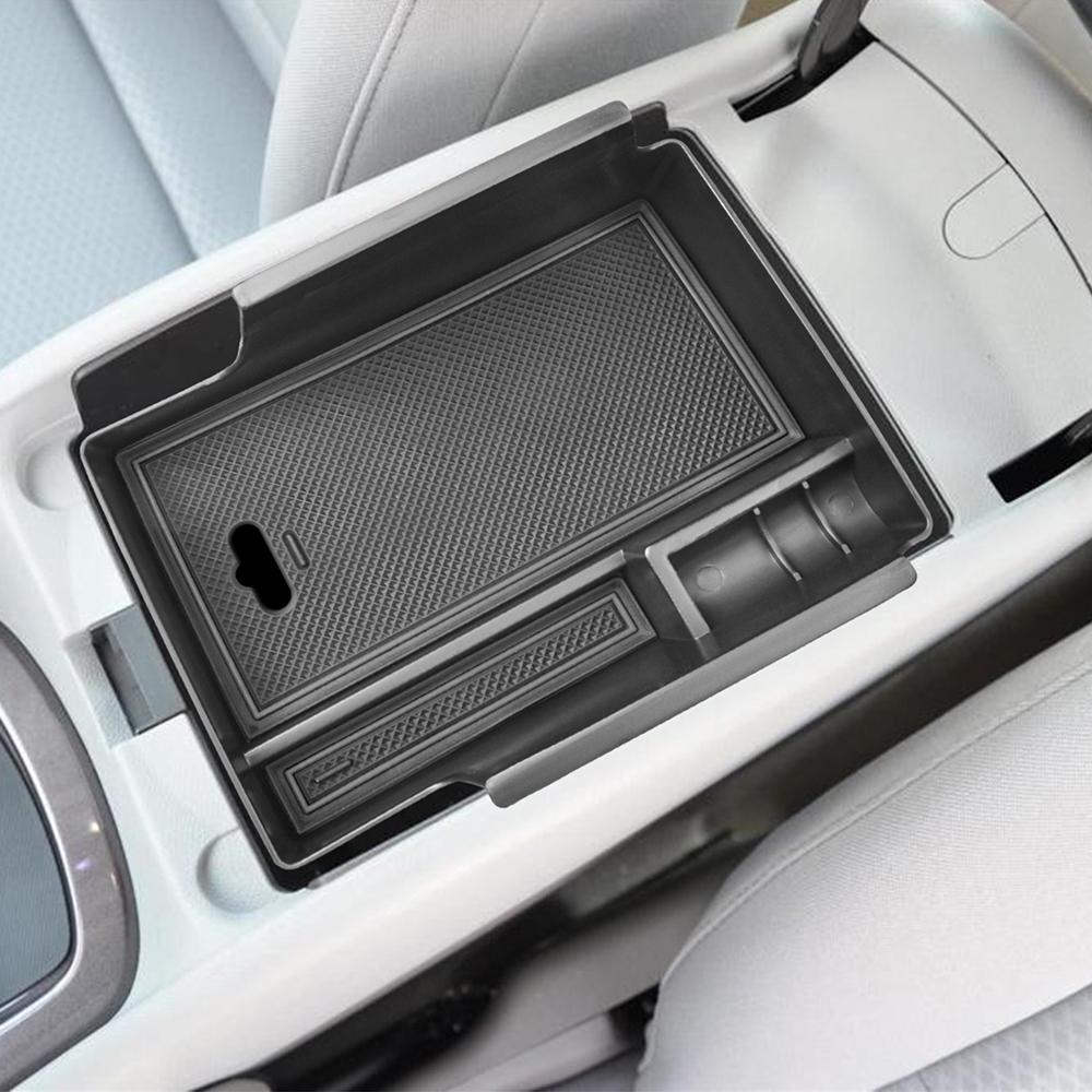 Center Console Organizer for Chevy Malibu Accessories 2016--2025 2025 2025 Insert Tray Interior Armrest Storage Box (Not for LT)