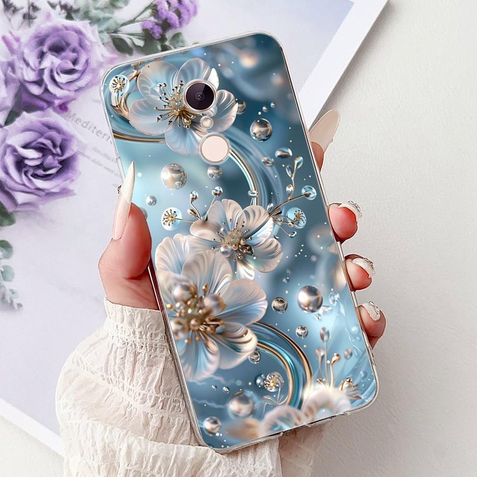 For Xiaomi Redmi 5 Plus Case Cute Cat Lion Painted Cover Soft Silicone Phone Case For Xiaomi Redmi 5 Redmi5 Plus Back Cover Bags