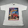 Vintage 90s Single Stitch Deuces Wild Hot Rod T-Shirt Sz XL Dead Stock USA Made