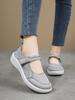 Women's Summer Breathable Casual Velcro Shoes - Soft Sole, Comfortable for Middle-Aged & Elderly Mothers