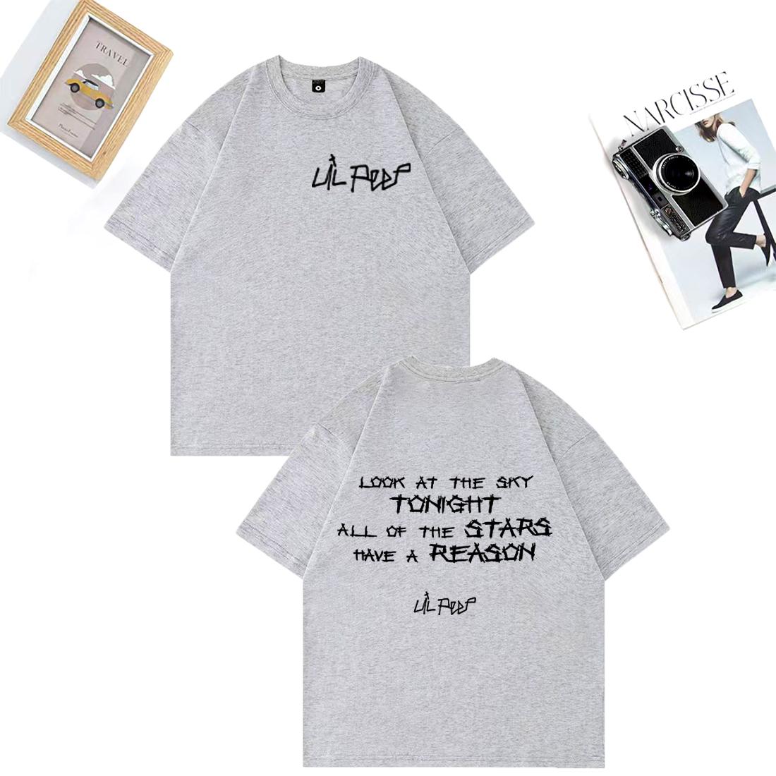 

Футболка с принтом Lil Peep Мужская Женская Рэпер Музыкальный Альбом Хип-Хоп Уличная Одежда Футболка Оверсайз с Коротким Рукавом Хлопок Унисекс Одежда 4XL