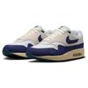 Nike Air Max 1 Athletic Department - Půlnoční námořnická Unisex tenisky Bílá Plachetnicová Světle-ořechově-hnědá FQ8048-133