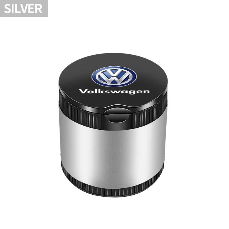 

Модный портативный автомобильный пепельница со светодиодной подсветкой для Volkswagen Tharu R Polo T5 GTI Tiguan Passat R-Line Scirocco Golf Arteon