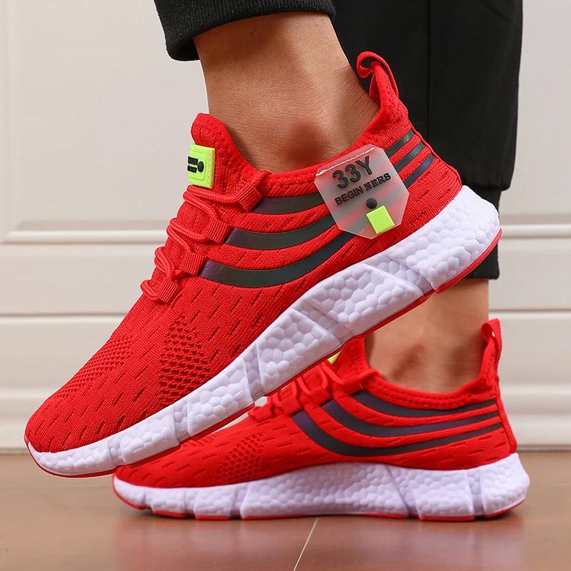 

Men s Soft Soled Sports Shoes Men s 2025 Summer New Breathable Casual Mesh Shoes Fashionable Trendy Men s Running Shoes Sneaker 36 чорний білий колір