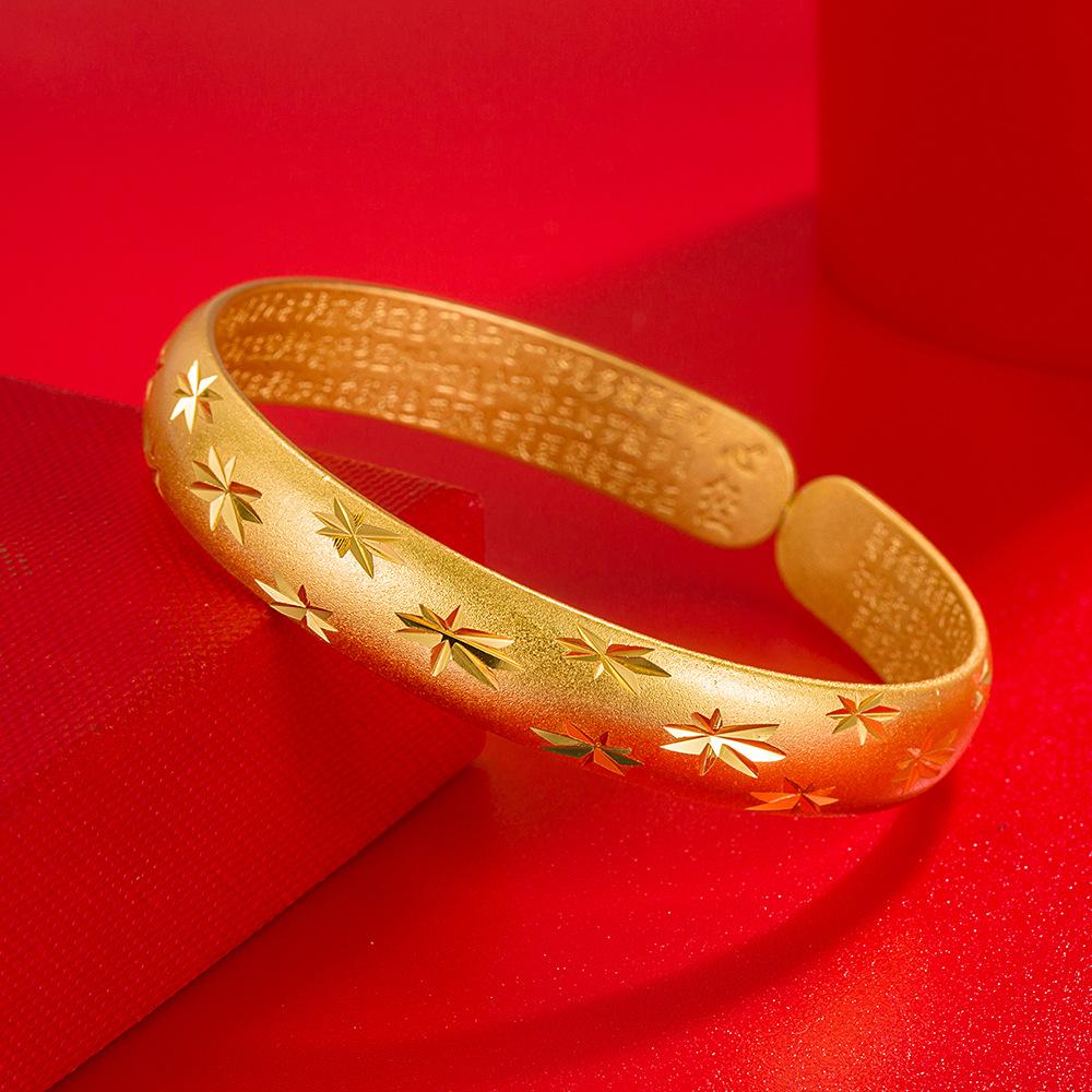 Gypsy Star Bracelet Ancient Heart Sutra Bracelet Gift Light Luxury Female Young