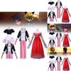 Miraculous Ladybug Cosplay Costume For Girls With Satin And Cotton Fabric For Anime Conventions
