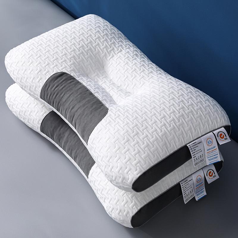 Poduszka pod szyję SPA - Trwały, nieodkształcający się rdzeń z dzianiny bawełnianej dla dorosłych - Idealna do użytku w domu, hotelu lub akademiku