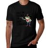 Hold On Partner Im Overstimulated Sticker Funny Cowboy Frog Tshirt Summer Holiday Tshirt