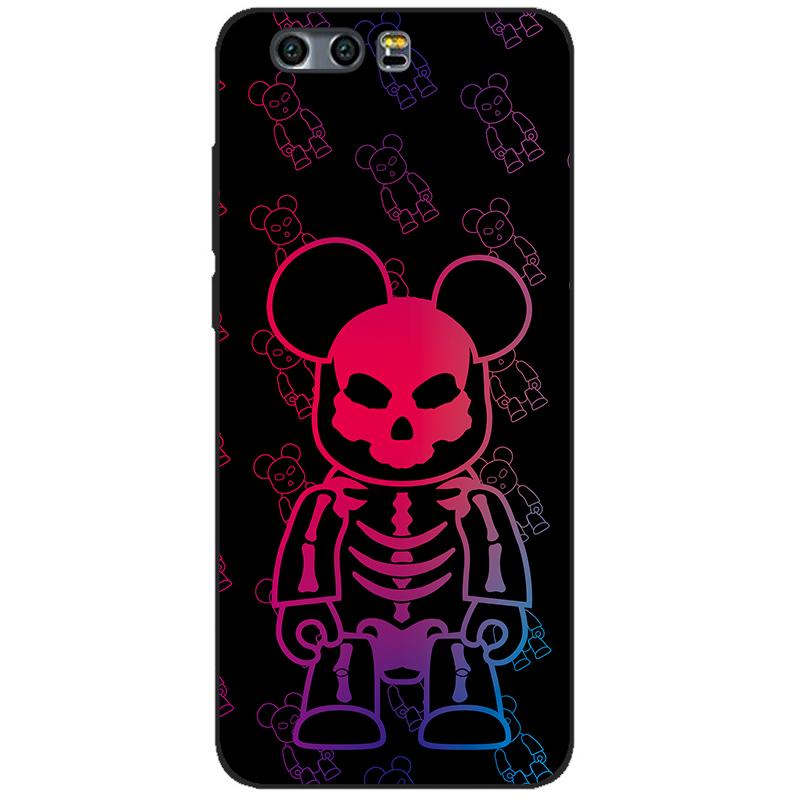 Custodia Per Huawei Honor 9 STF-L09 STF-AL00 STF-AL10 Stampata Honor9 Morbida Custodia Posteriore in Silicone TPU Cover per Telefono Honor 9 Custodia Bumper