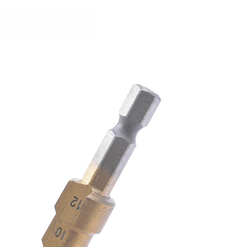 Hex Shank Step Drill Bit for Electric Drills - Multifunctional Hole Expander