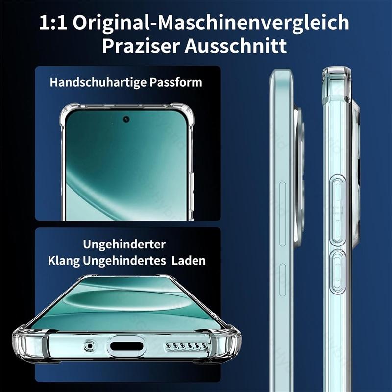 Průhledný Křišťálový Měkký Silikonový Zadní Kryt Pro Redmi Note 15 Pro Plus 5G Pouzdro Pancéřové Nárazuvzdorné Coque Redmy Not 15Pro Note15 ProPlus