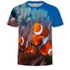 Beautiful Carp Fishing 3D All Over Print Men's T-shirt Summer Harajuku Casual Fashion Short Sleeve Top Sports Outdoor Fishing Enthusiast Clothing