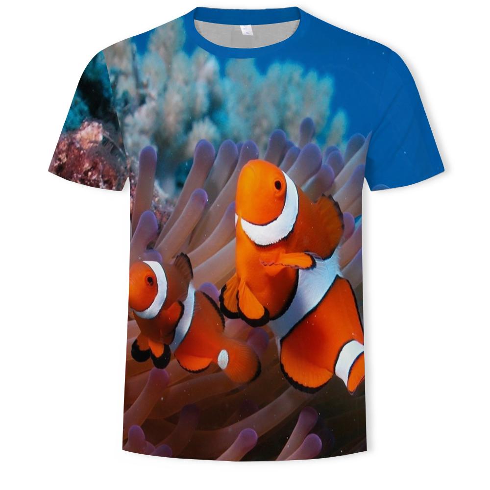 Beautiful Carp Fishing 3D All Over Print Men's T-shirt Summer Harajuku Casual Fashion Short Sleeve Top Sports Outdoor Fishing Enthusiast Clothing
