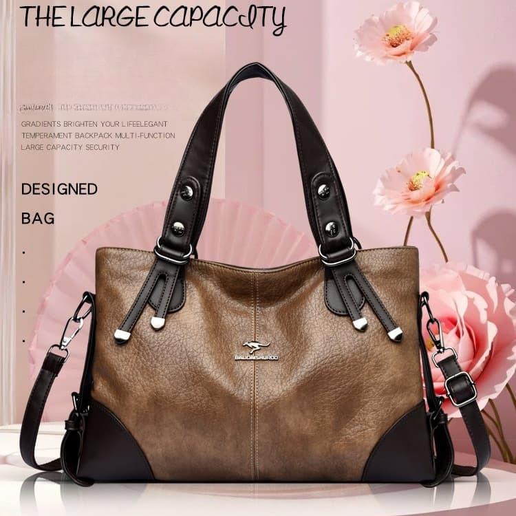 Large Capacity Tote Bag Shoulder Crossbody Handbag