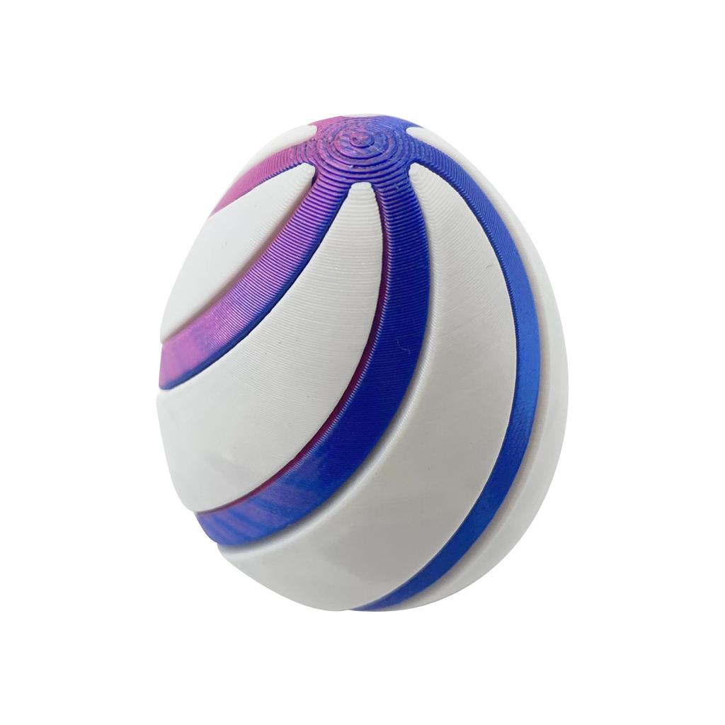 3D Printed Egg Shaped Puzzle-like Children's Stacking Toys To Stress, Handmade Creative Ornaments