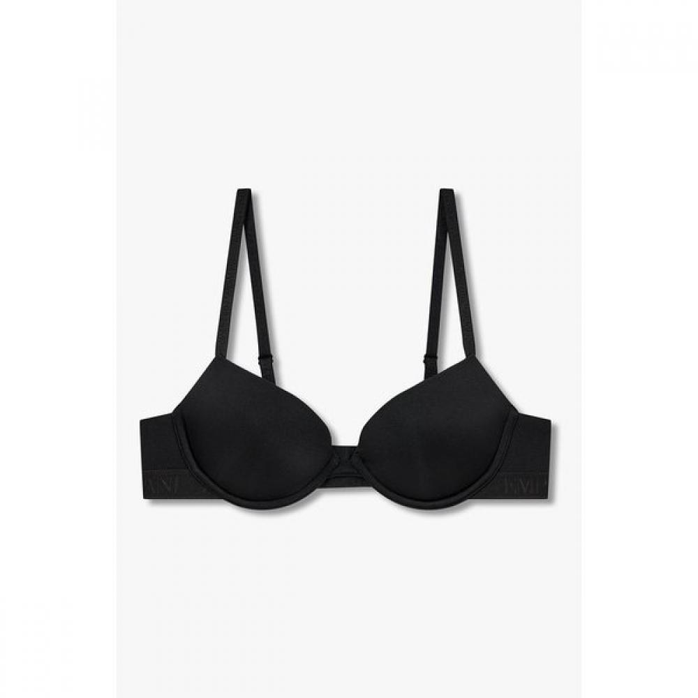 Emporio Armani Women S puSh Up Bra Shining Logo Banding  0825385511 75A