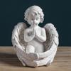 Angel Statue Cherub Figurine Dressing Table Necklace Storage Sculpture Collection Figures