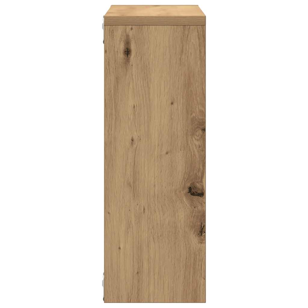 Wall Shelf Artisan Oak 45 x 16 x 45 cm Wood Based Material
