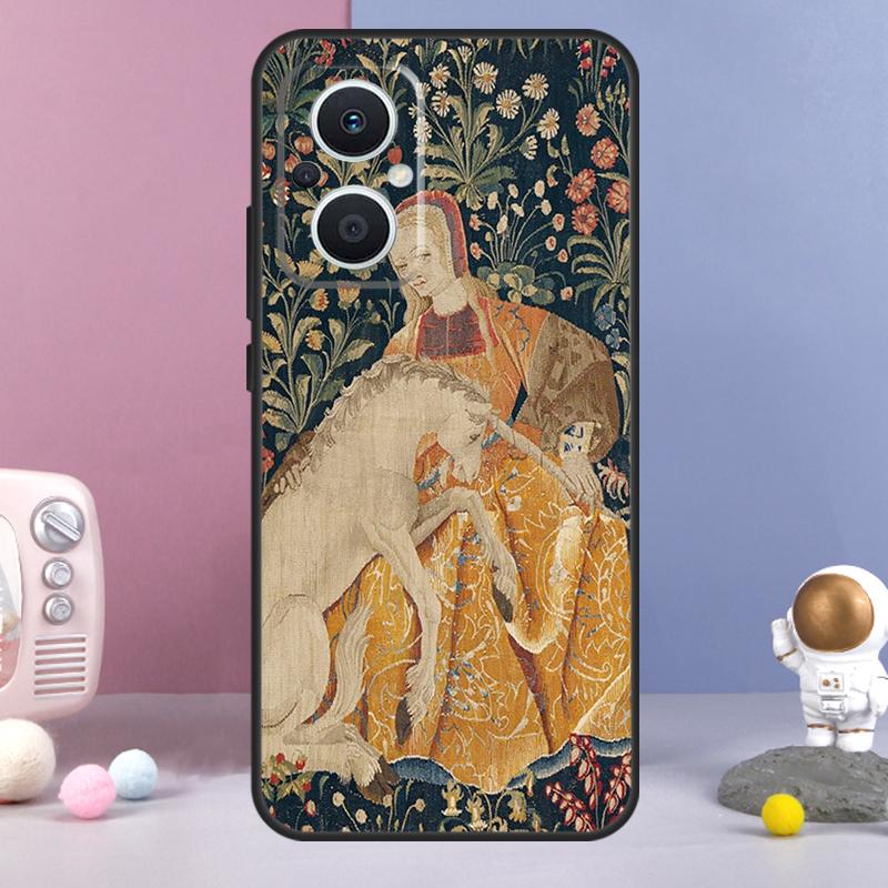 Renaissance art Painting Funda For OPPO Reno 8 Lite 11F 12F 13F 14F 10 11 12 13 14 Pro OPPO Find X9 X5 X6 X8 Pro Case