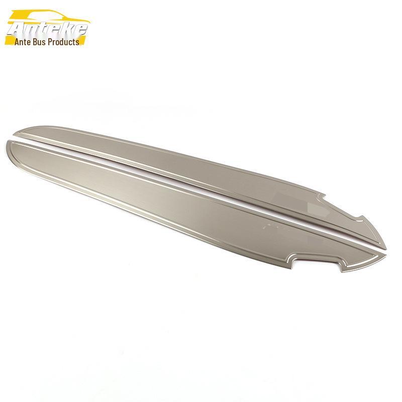 

Накладка на порог двери Sienna из нержавеющей стали и декоративные наклейки на панель подлокотника