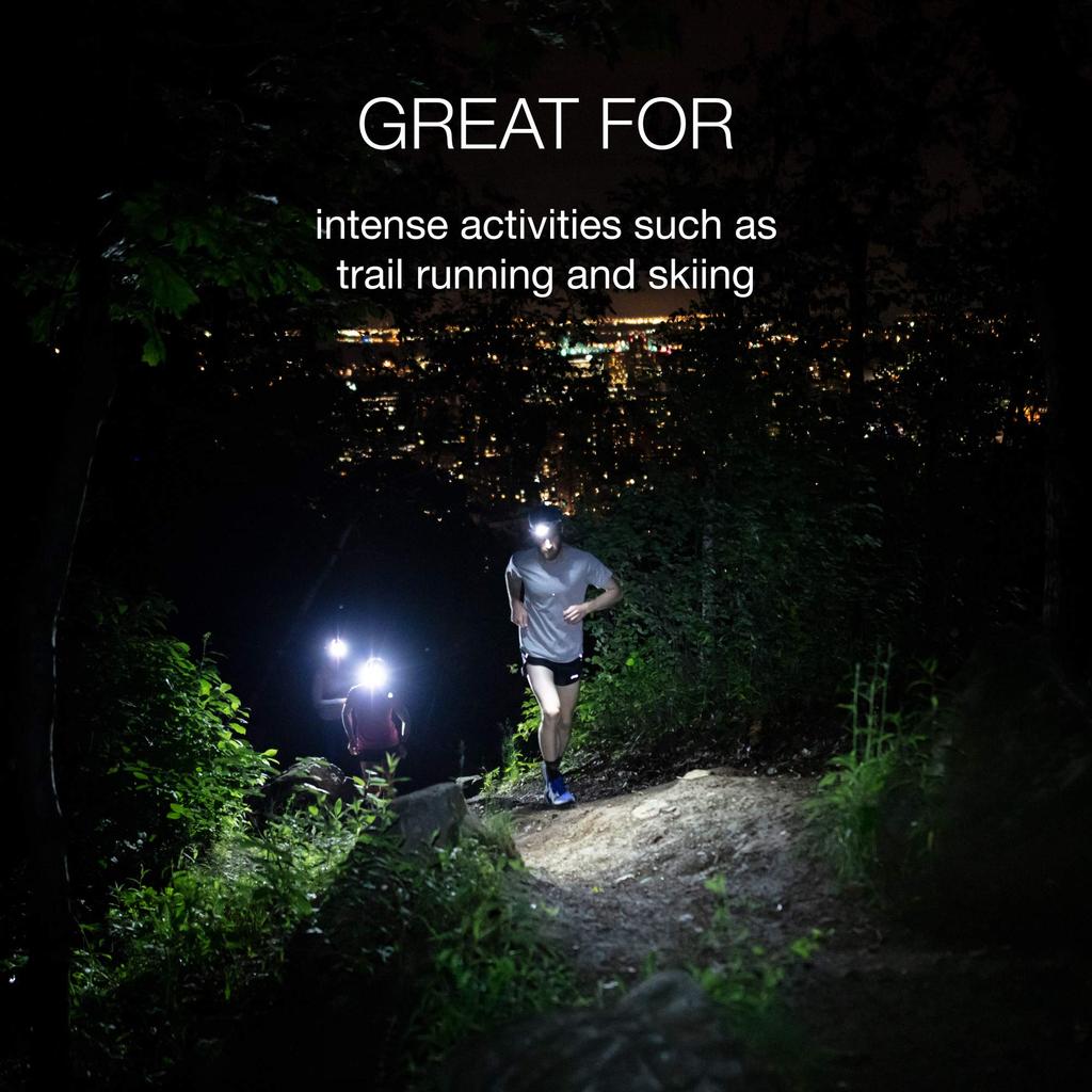 PETZL Swift RL Performance Series Orange Headlamp