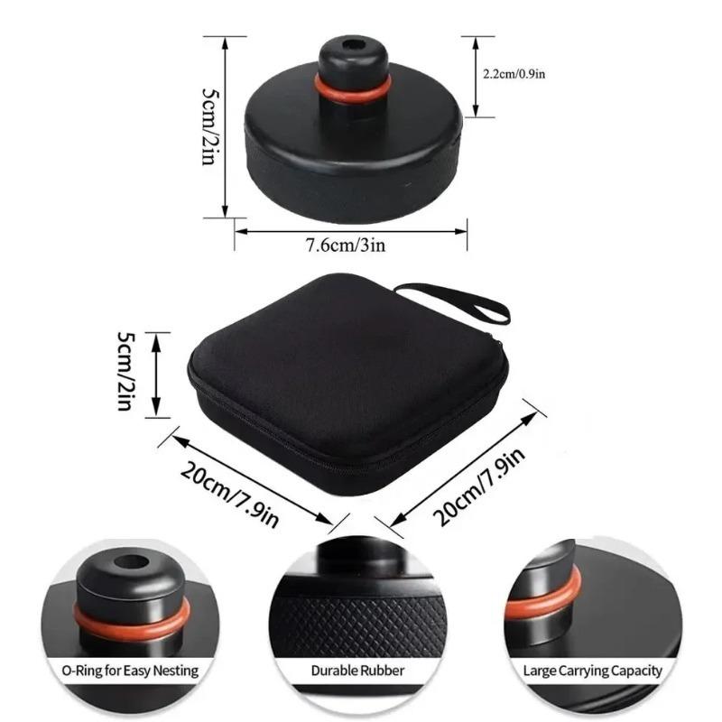 Schützt Batterie und Lack. Jack Pad Adapter mit Aufbewahrungstasche. Hebeersatz für Tesla Model 3 YSX Lift Point Adapter.
