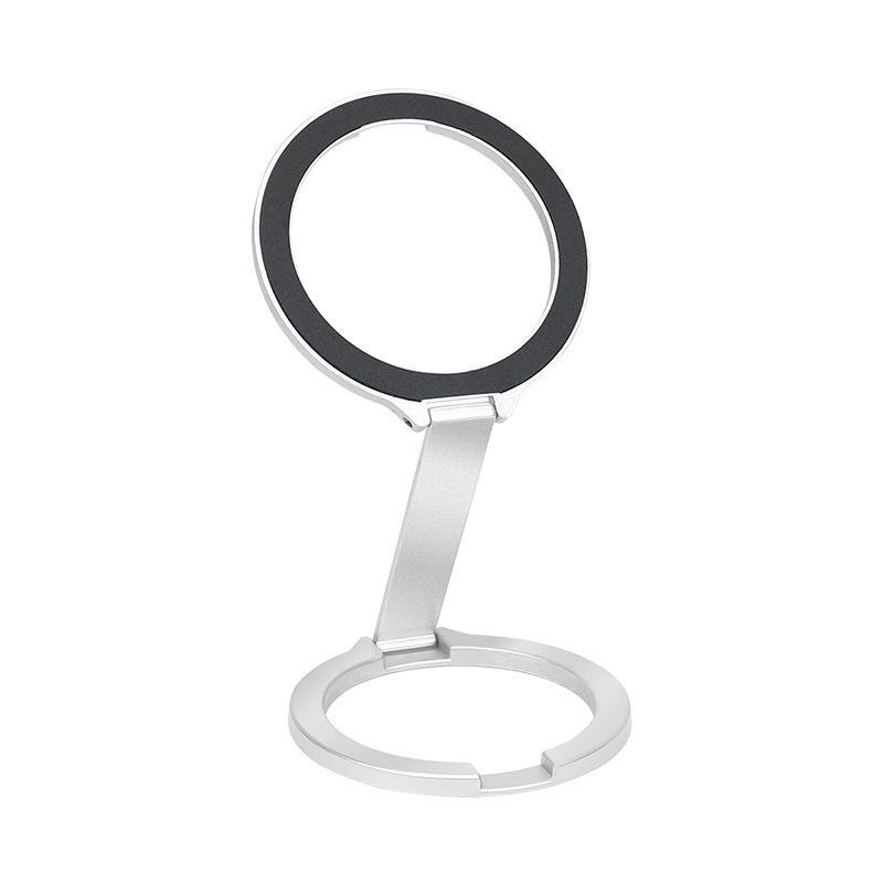 

New Double-Sided 360° Rotating Magnetic Phone & Tablet Holder for Desktop and Gym Use 1 Set [2 Magnetic Sheets Included]