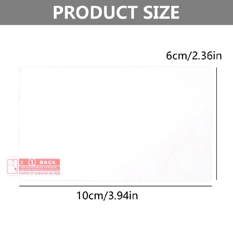 Screen Protector Handheld Game Console Tempered Glass Film for M17 Full Screen Film Shatterproof Film Easy Installation