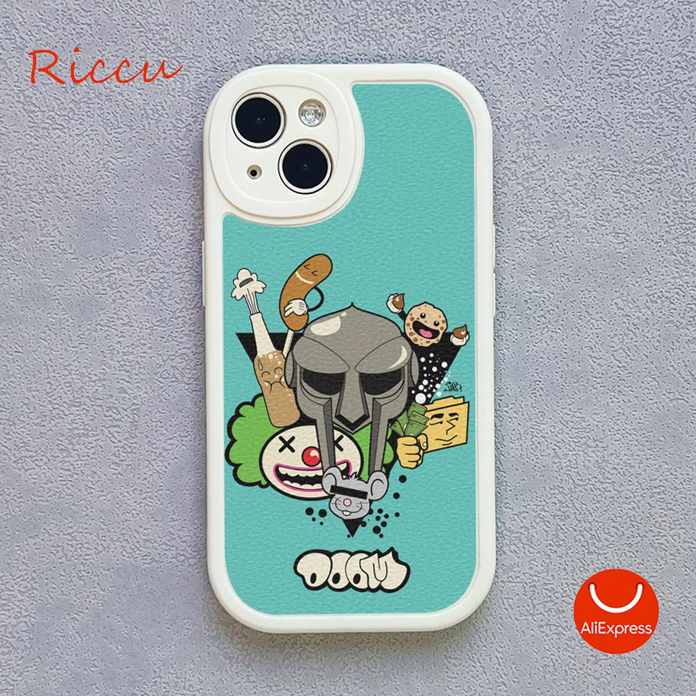Iphone MF DOOM Rapper Telefon Kılıfı Iphone 14 13 11 12 Pro MAX 13 12MiNi 7 8 plus iphone14 XS XR Kuzu Derisi Koruyucu Kılıflar