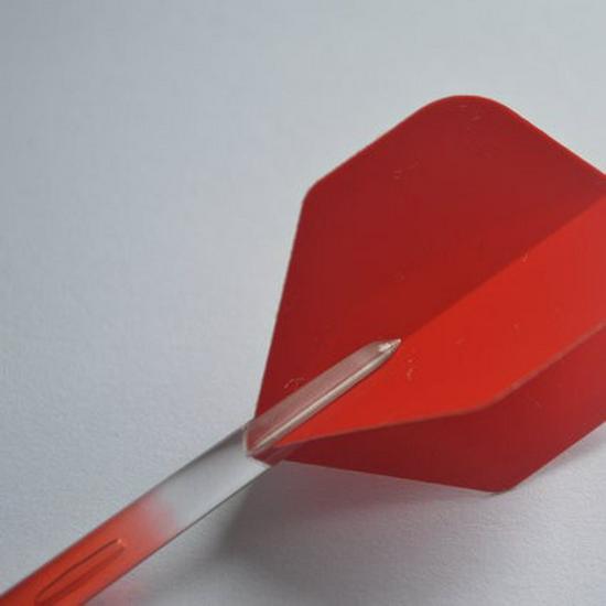Nationalflaggen Dartflights: Einfarbige Feder-Accessoires.