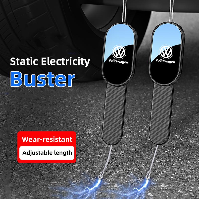 Volkswagen Car Anti-Static Belt Ground Wire Belt Electrostatic Strip Canceller Key For VW T-Cross Arteon ID3 Golf Phaeton Tiguan Zg3