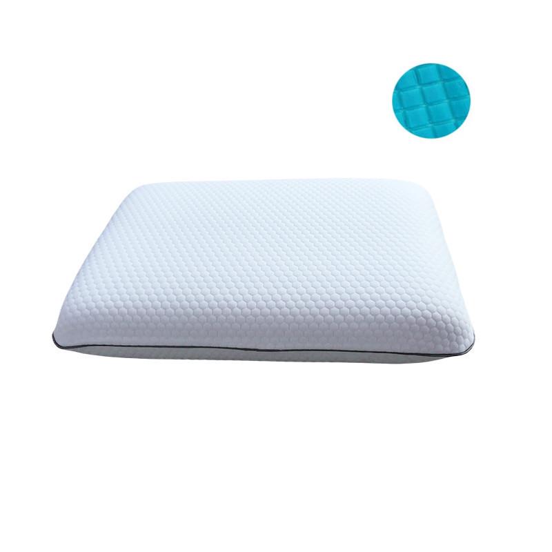 Cool Gel Memory Foam Cervical Neck Pillow